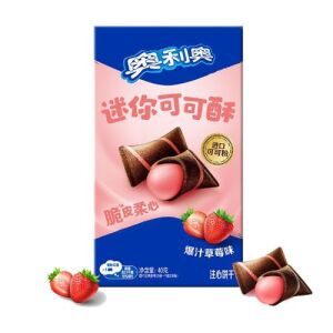 Oreo Mini Bow Tie Cookie (Strawberry Flavor) 40g