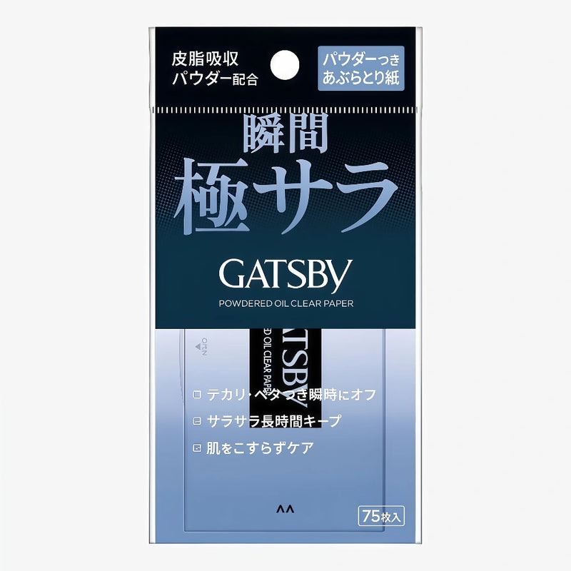 MANDOM GATSBY Powdered Oil Clear Paper