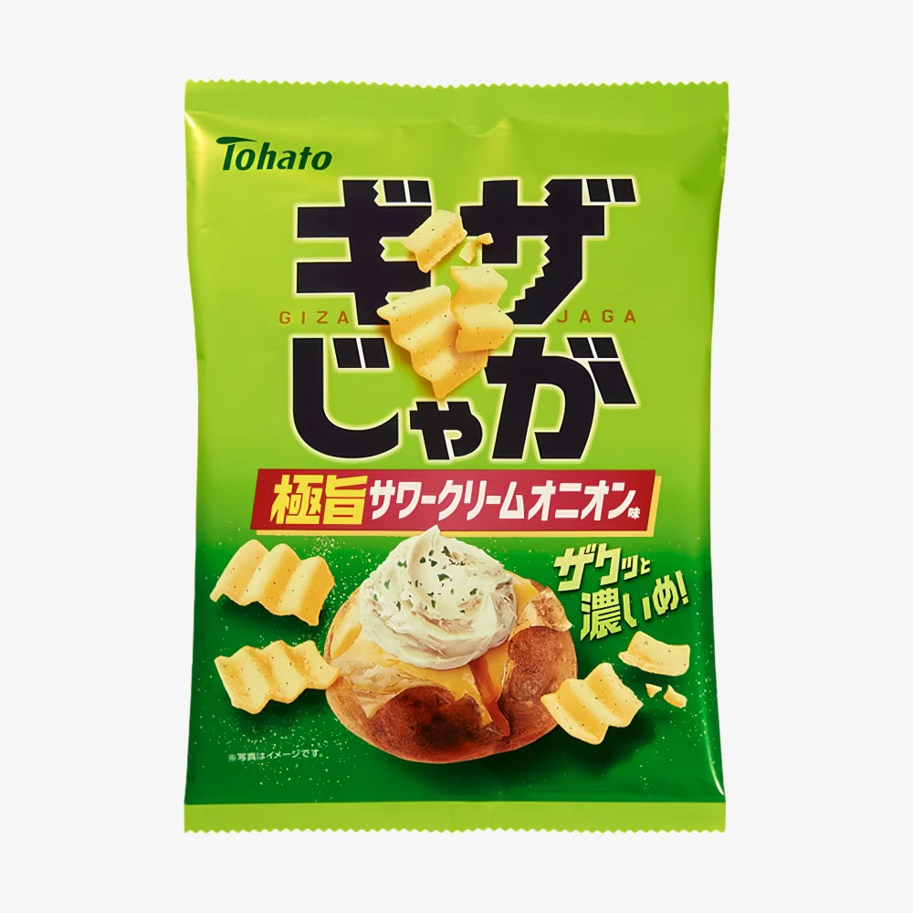 TOHATO Giza Jaga Endless Sour Cream Flavor Chips 55g