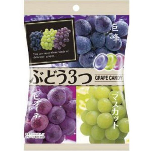 PINE 3 Kinds of Grape Candy 75g