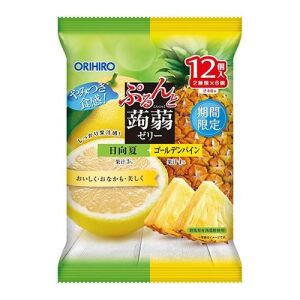 ORIHIRO Konjac Jelly Orange & Pineapple Flavor 240g