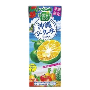 KAGOME Vegetable 100 Mixed Citrus Juice 200ml