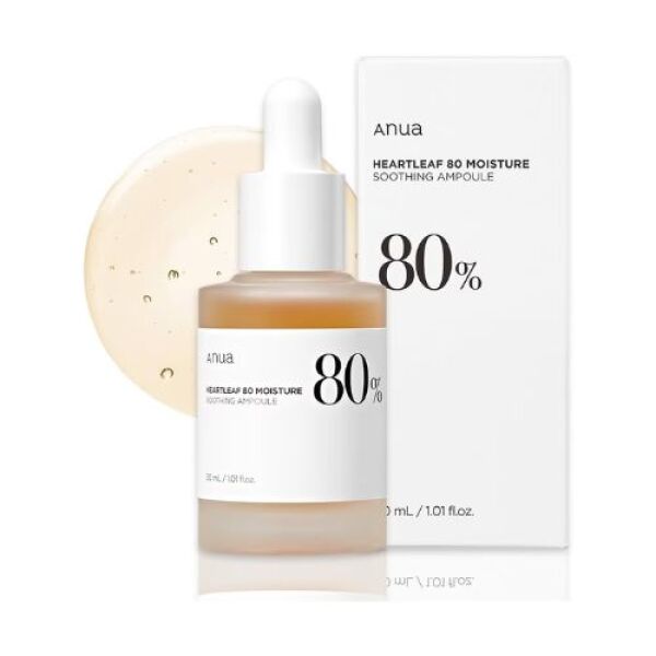 ANUA Heartleaf 80 Moisture Soothing Ampoule 30ml