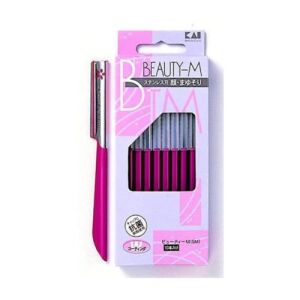 KAI Eyebrow Razor Beauty M 10pcs