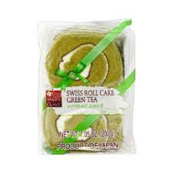 Gâteau roulé suisse Happy Clover (thé vert) 200 g