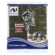 NICO-NICO NORI Roasted Seaweed for Sushi Roll 10 Sheets