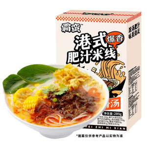Baman HK Style Rice Noodles (Pork Bone Soup Flavor) 289g