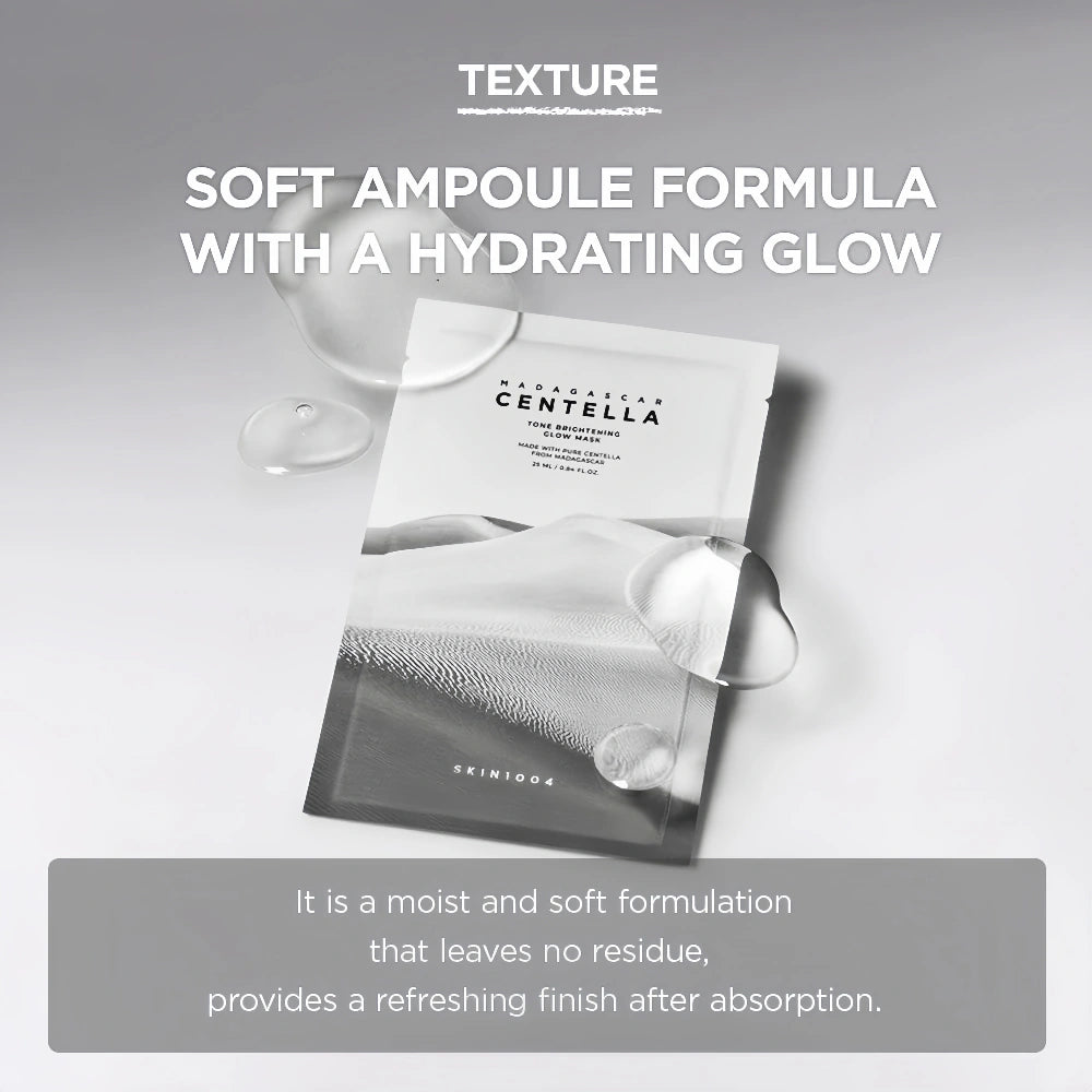 SKIN1004 Madagascar Tone Brightening Glow Mask 1PC