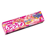 Uha Chewy Candy Peach Soda Flavor 50g