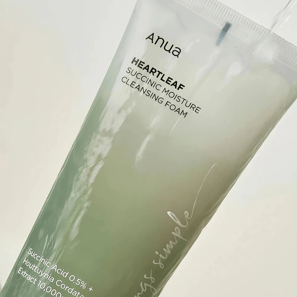 ANUA Heartleaf Succinic Moisture Cleansing Foam 150 ml