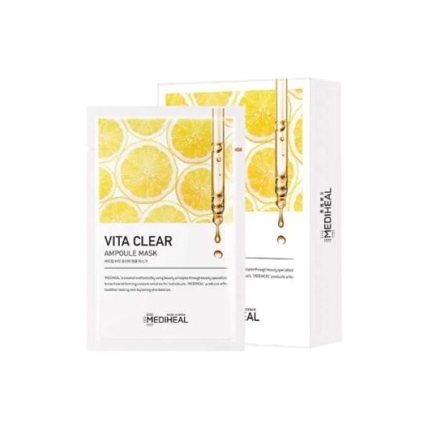 MEDIHEAL Vita Clearing Ampoule Mask 10pcs
