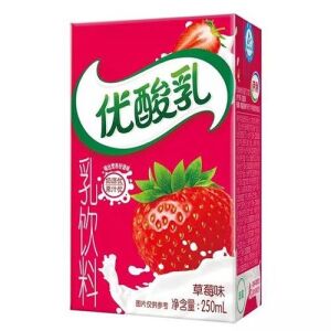 Yili Yogurt Strawberry 250ml