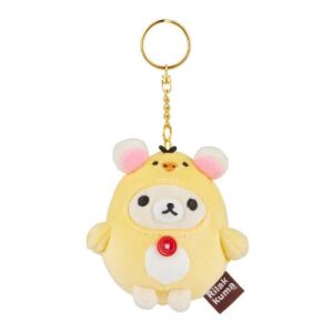 RILAKKUMA KRK en Kiiroitori kigrmi Petite chaîne en peluche