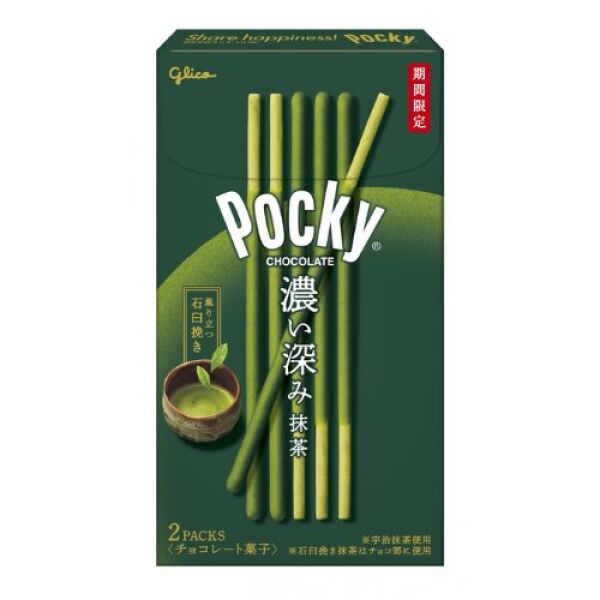 GLICO Pocky Biscuit Sticks - Matcha 62g