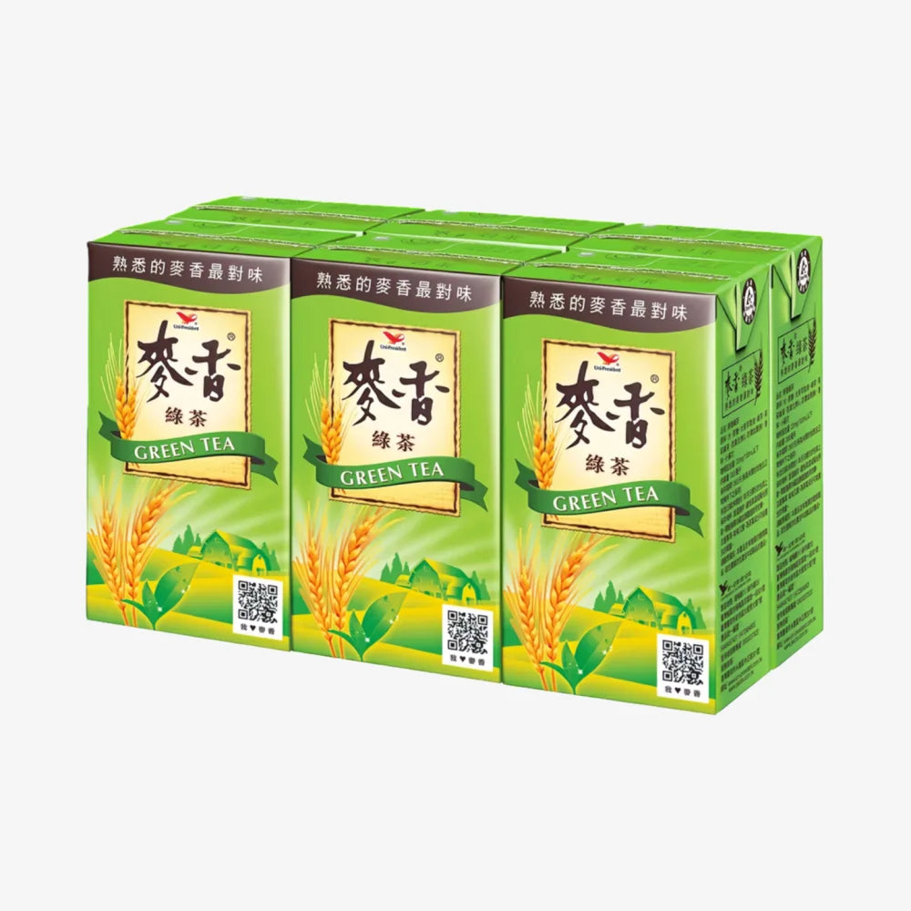UNI-PRESIDENT Barley Green Tea Drink 330ml *6