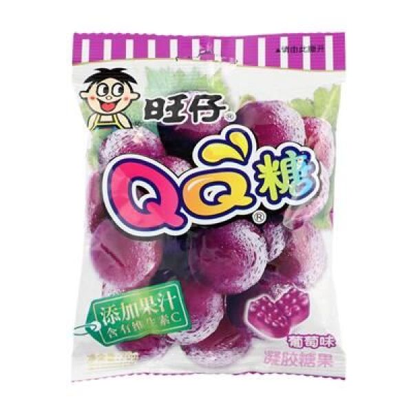 Bonbons gélifiés Want Want QQ (saveur raisin) 70 g