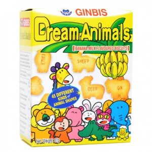 Biscuits GINBIS Dream Animals (saveur banane) 50 g