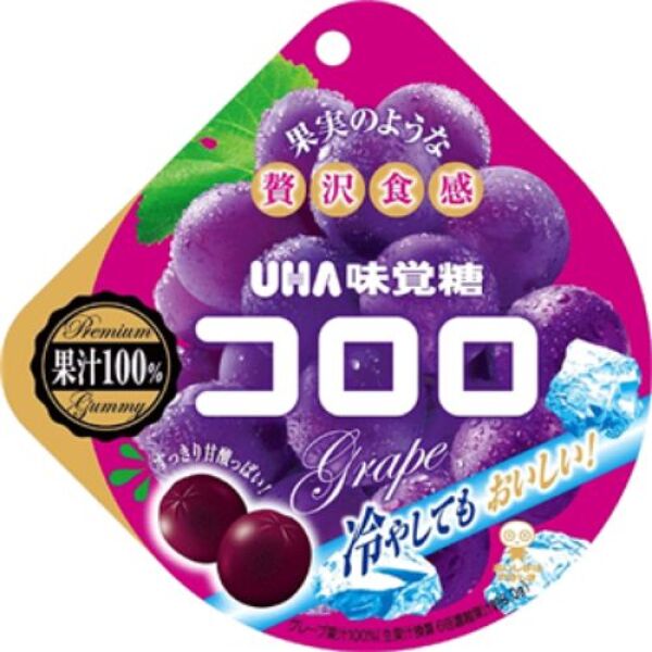 UHA Kororo Fruit Juice Gummy (Grape) 40g