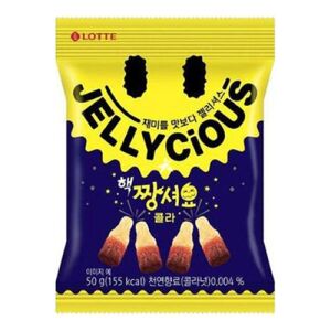 LOTTE Jellycious Gummy (Extremely Sour Coke Flavor) 50g