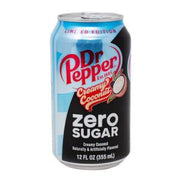 Dr.Pepper Creamy Coconut Soda - Zero Sugar 355ml