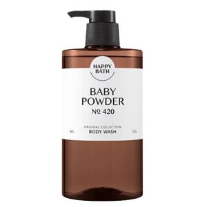HAPPY BATH Baby Powder Body Wash 910g