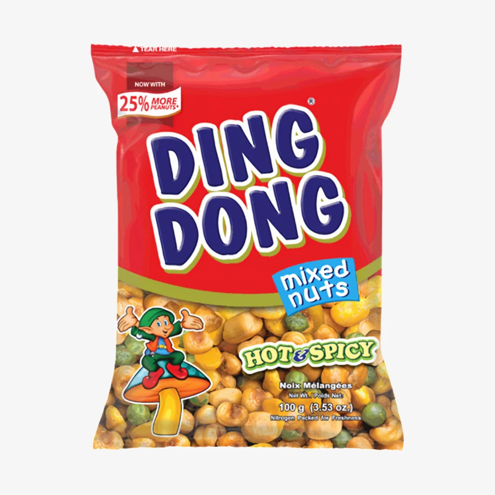 DING DONG Mixed Nuts Hot & Spicy 60g