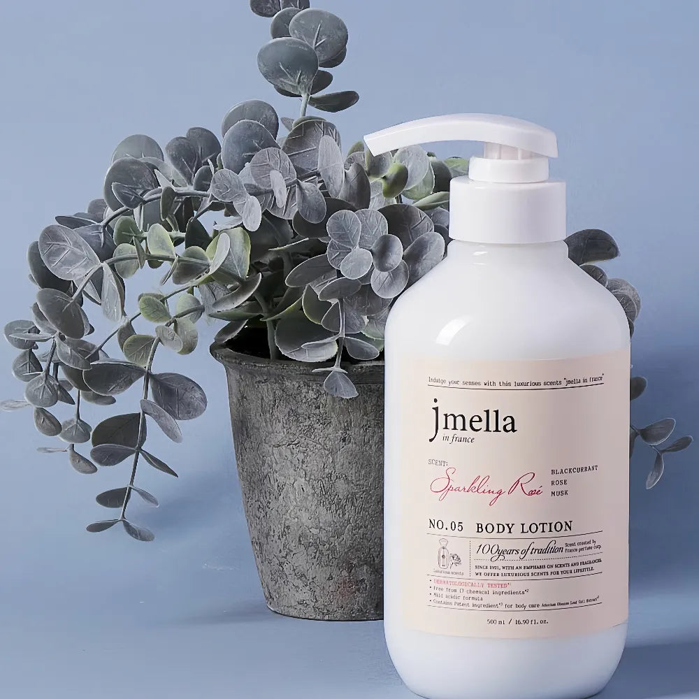 JMELLA EN FRANCE 05 Lait corporel Rose pétillante 500 ml