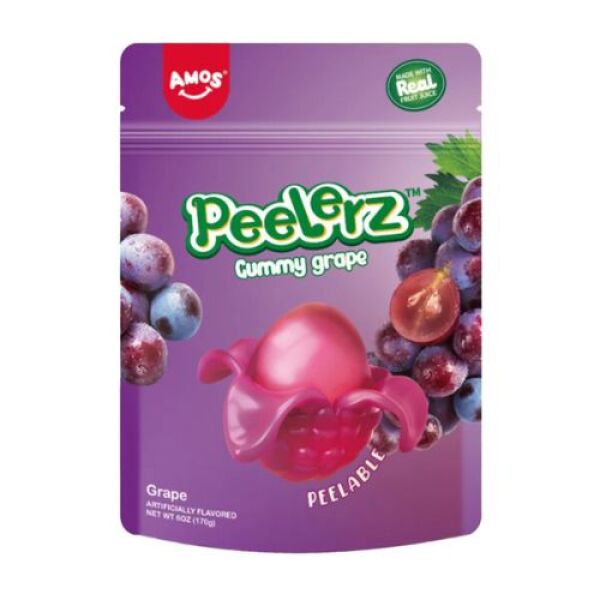 Peelerz Peelable Gummy Grape 170g