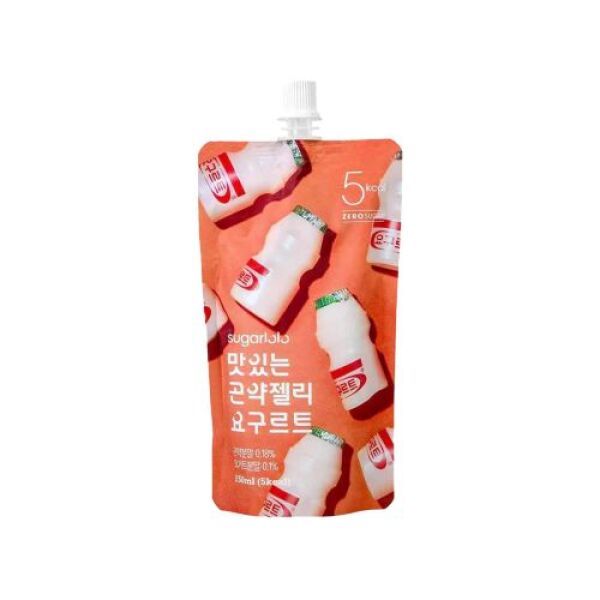 Gelée de konjac SUGARLOLO 4 kcal (saveur yaourt) 150 g