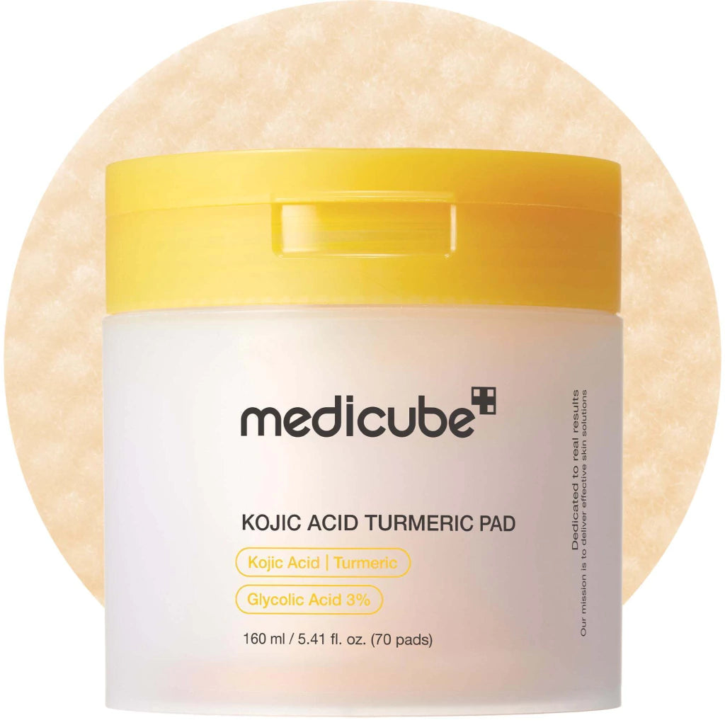 MEDICUBE Kojic Acid Turmeric Toner Pad 160ml / 70pcs