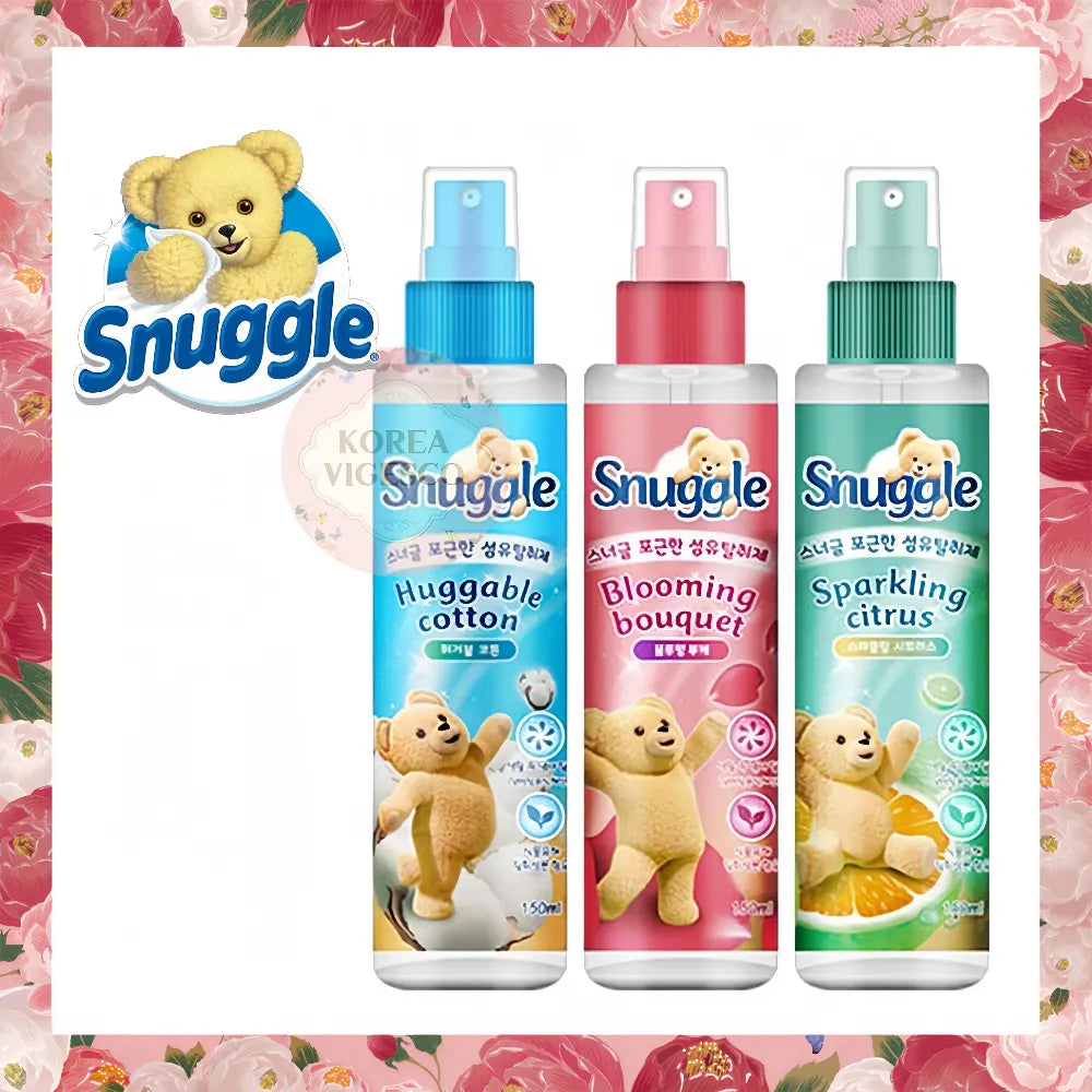 Spray textile SNUGGLE (Rouge - Parfum Rose) 150 ml