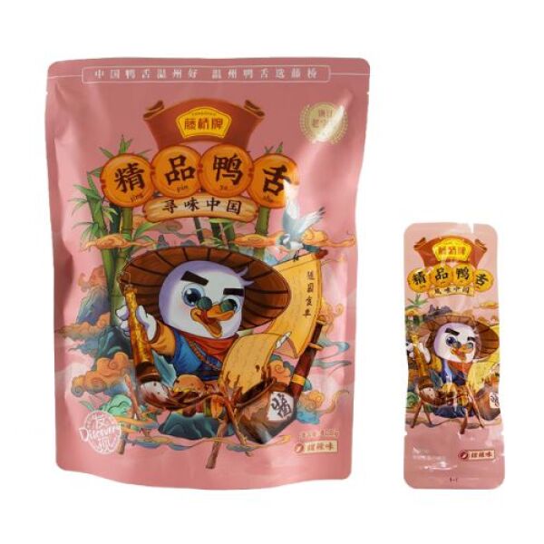 Langue de canard TENGQIAO Boutique, saveur sucrée et épicée, 408 g