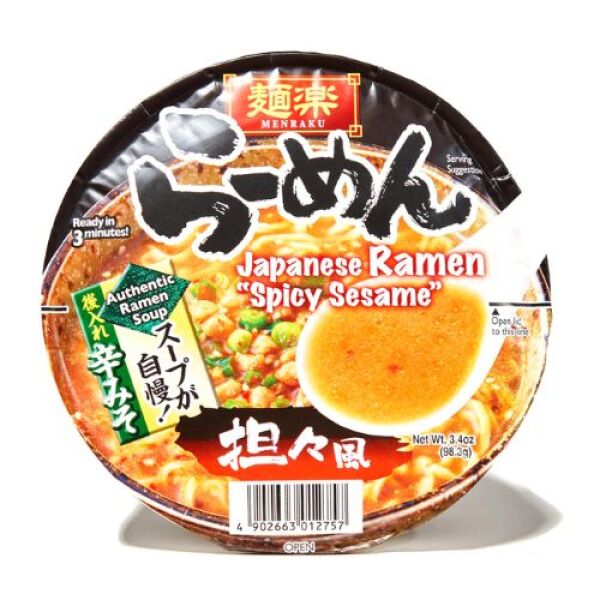 HIKARI Menraku Japanese Ramen Spicy Sesame 98.3g