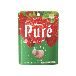 Kanro Pure Gummy Strawberry 56g