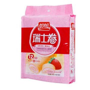 PANPAN Swiss Roll (Strawberry Flavor) 240g