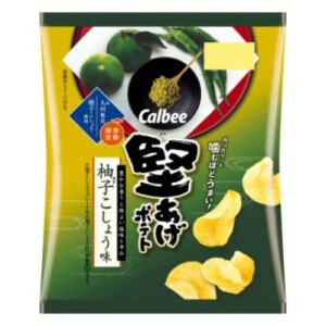 CALBEE Hard Potato Chips Yuzu Pepper Flavor 60g