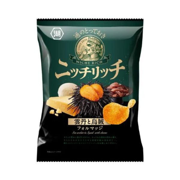 KOIKEYA Potato Chips Sea Urchin Squid Flavor 70g