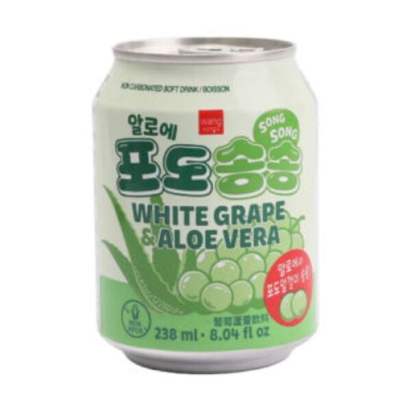 Boisson WANG Raisin Blanc et Aloe Vera 238 ml