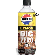 Japanese Suntory Pepsi Raw Big  Zero Lemon Flavor 600mL
