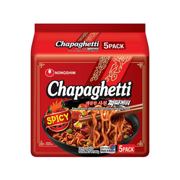 NONGSHIM CHAPAGETTI Ramen épicé 137G*5