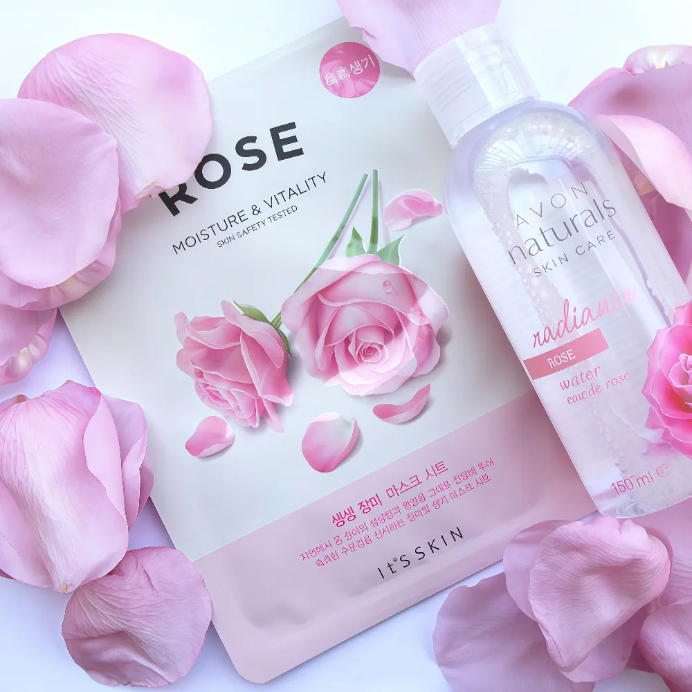 ITS SKIN Rose Mask 1PC