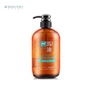 KUMANOYUSHI Horse Oil Non Silicon Body Soap 600ml