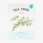 ITS SKIN Masque en tissu frais à l'arbre à thé 1 pièce