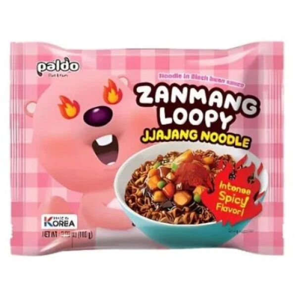 Nouilles épicées PALDO Loopy Jjajang (1 paquet)