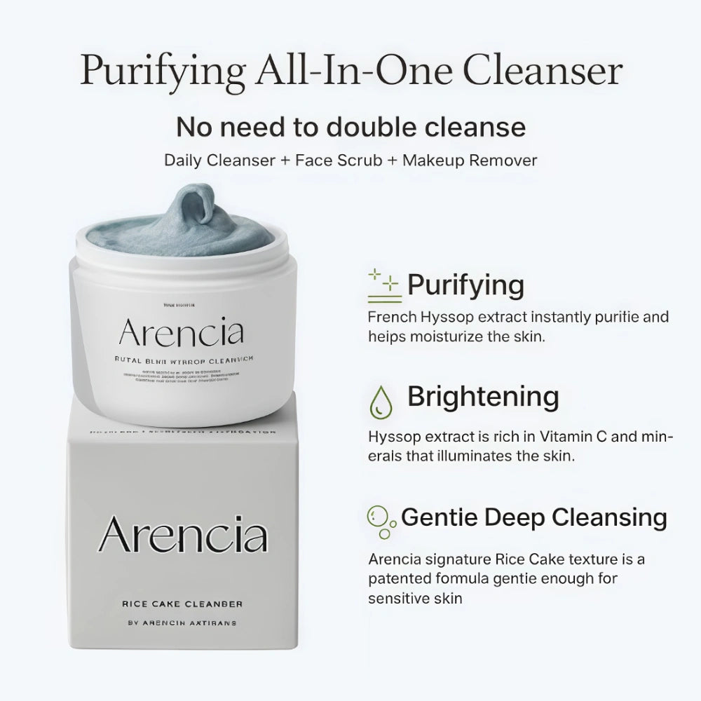 ARENCIA Royal Blue Hyssop Cleanser 120g