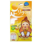 KINOMEGUMI ASHI-RELA Foot Relax Sheet 30 Sheet - Ginger