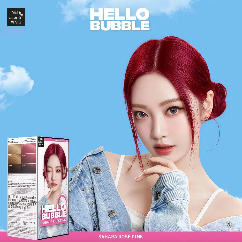 MISE EN SCENE Hello Bubble 7P Sahara Rose Pink