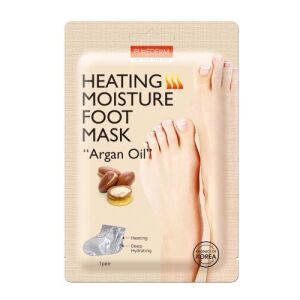 PUREDERM Heating Moisture Foot Mask Argan Oil 1 Pair