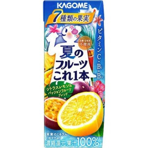 KAGOME Summer Mixed Fruit Juice 200ml