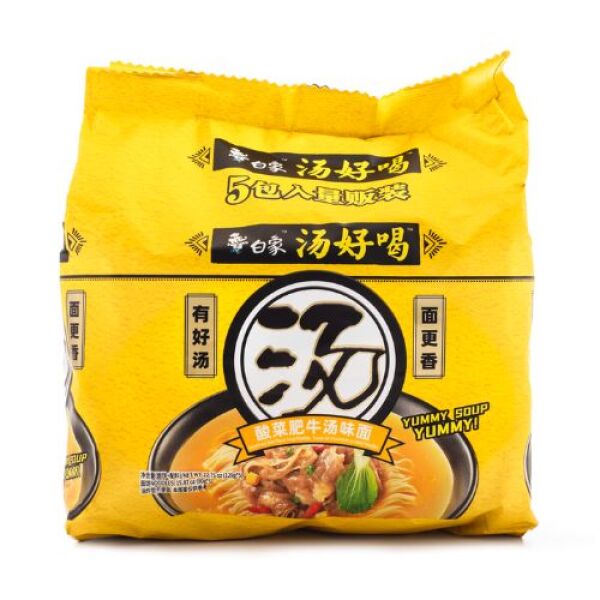 Baixiang Sauerkraut Instant Noodle *5